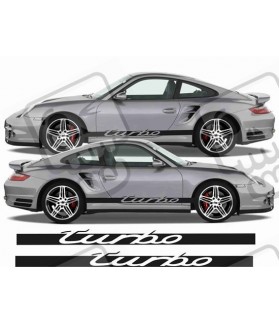 PORSCHE 911 / 996 / 997/ S /Turbo side Stripes ADHESIVOS (Producto compatible)