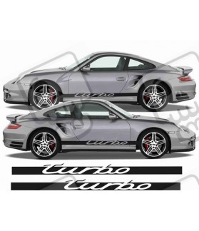PORSCHE 911 / 996 / 997/ S /Turbo side Stripes DECALS