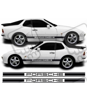 Porsche 944-924 side Stripes AUFKLEBER