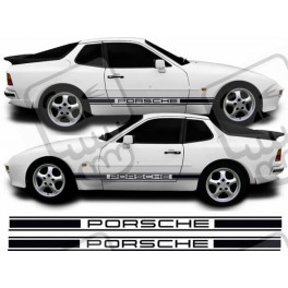 Porsche 944-924 side Stripes DECALS