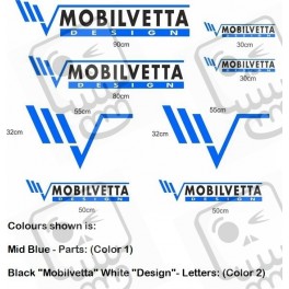 Caravan Mobilvetta Design panel Stickers