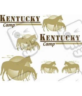 Caravan Kentucky Camp Design panel Decals
