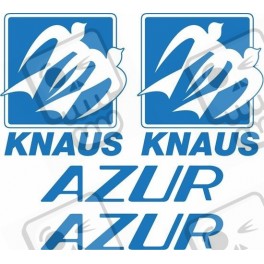 Caravan Kanus Azur panel AUFKLEBER