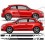 Audi S1 Side Stripes Side Stripes AUFKLEBER (Kompatibles Produkt)