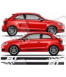 Audi S1 Side Stripes Side Stripes Adhesivo