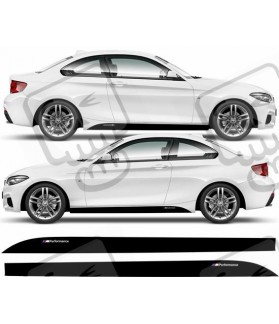 BMW 2 Series F22-F23 M sport Side Stripes Stickers