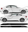 BMW 2 Series F22-F23 M sport Side Stripes ADESIVI