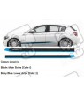 BMW 1 Series F20 M sport Side Stripes Adhesivo