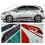 Citroen C3 Sport Side Stripes AUFKLEBER (Kompatibles Produkt)