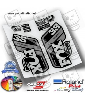 DECALS FOX 38 PERFORMANCE 2021 WP332 (Compatible Product)