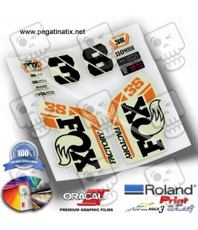 DECALS FOX 38 FACTORY 2021 WP330 (Compatible Product)