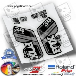 DECALS FOX 34 PERFORMANCE STEP CAST 2021 WP325