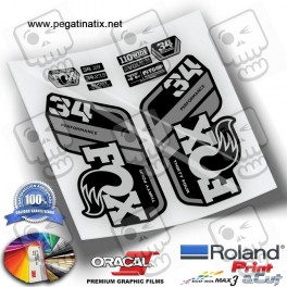 AUFKLEBER FOX 34 PERFORMANCE 2021 WP322