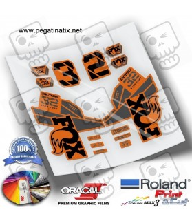 DECALS FOX 32 FACTORY STEP CAST 2021 WP316 (Compatible Product)