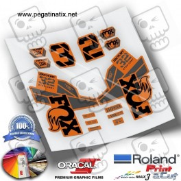 DECALS FOX 32 FACTORY STEP CAST 2021 WP316