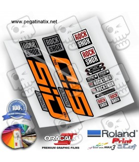 AUFKLEBER ROCKSHOX SID ULTIMATE SL BICOLOR WP337