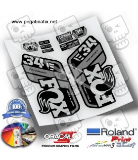DECALS FOX 32 FACTORY STEP CAST 2021 WP316 (Compatible Product)