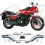 KAWASAKI GPZ 1100 1983-1984 AUFKLEBER (Kompatibles Produkt)