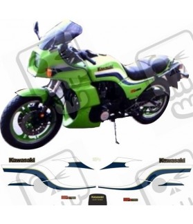 KAWASAKI GPZ-750 YEAR 1983-1984 AUFKLEBER (Kompatibles Produkt)