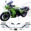 KAWASAKI GPZ-750 YEAR 1983-1984 AUFKLEBER (Kompatibles Produkt)
