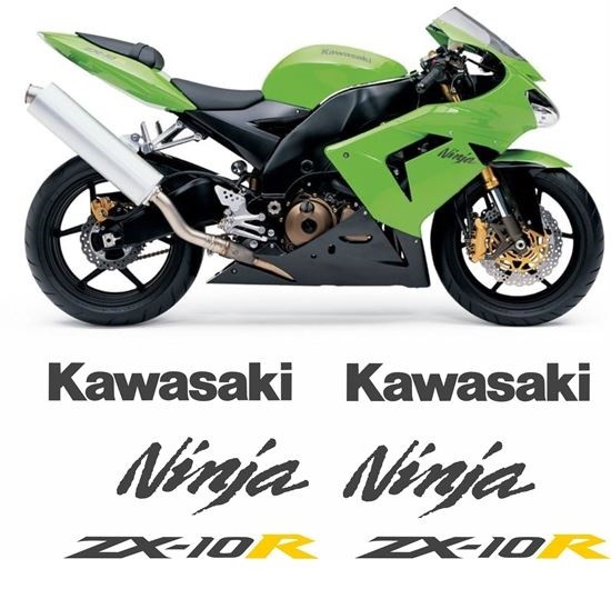 STICKER SET KAWASAKI ZX-10R