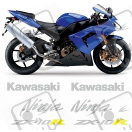 STICKERS KIT KAWASAKI ZX-10R Ninja YEAR 2004-2005