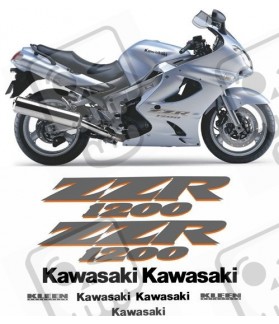 Kawasaki ZZR 1200 ZZ-R YEAR 2004 ADHESIVOS