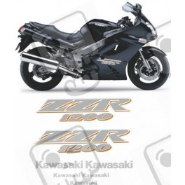 Kawasaki ZZR 1200 ZZ-R YEAR 2004 ADESIVOS