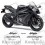 ADHESIVOS KIT KAWASAKI ZX-10R NINJA YEAR 2014 (Producto compatible)