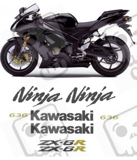 ADHESIVOS KIT KAWASAKI ZX-10R Ninja YEAR 2005-2006
