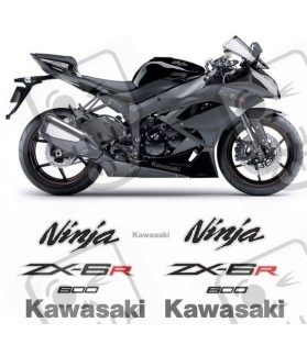 AUTOCOLLANT KIT KAWASAKI ZX-10R Ninja YEAR 2012 (Produit compatible)