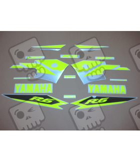 YAMAHA YZF R6 YEAR 2003-2005 NEON YELLOW ADHESIVOS (Producto compatible)