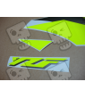 YAMAHA YZF R6 YEAR 1999-2002 NEON YELLOW DECALS