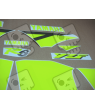 YAMAHA YZF R6 YAMAHA YEAR 1999-2002 NEON YELLOW ADESIVOS