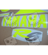 YAMAHA YZF R6 YEAR 1999-2002 NEON YELLOW AUFKLEBER