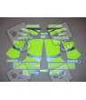 YAMAHA YZF R6 YEAR 1999-2002 NEON YELLOW DECALS