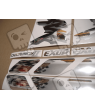 YAMAHA YZF-R1 YEAR 1998 CHROME SILVER AUFKLEBER