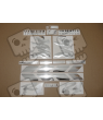 YAMAHA YZF-R1 YEAR 1998 CHROME SILVER AUTOCOLLANT