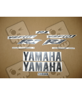 YAMAHA YZF-R1 YEAR 2002 CARBON DECALS (Compatible Product)