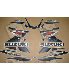 AUTOCOLLANT SUZUKI GSX-R 600 2001-2003 (Produit compatible)