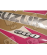 AUFKLEBER SUZUKI GSX-R 600 2004-2005