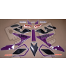 AUTOCOLLANT YAMAHA YZF-750R YEAR 1993 GRAY/BLACK/PURPLE
