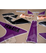 AUFKLEBER YAMAHA YZF-750R YEAR 1993 GRAY/BLACK/PURPLE