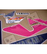 AUFKLEBER YAMAHA YZF 750R YEAR 1993 WHITE/PINK/BLUE