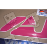 ADESIVI YAMAHA YZF 750R YEAR 1993 WHITE/PINK/BLUE