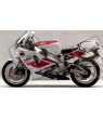 AUFKLEBER YAMAHA YZF 750R YEAR 1993 WHITE/PINK/BLUE