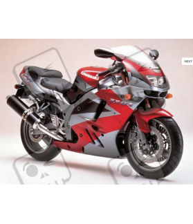 Kawasaki ZX-9R YEAR 1995 RED/SILVER/BLACK ADHESIVOS (Producto compatible)
