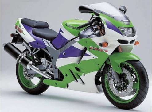 【GREEN 】 STICKER KAWASAKI ZX-9R Ninja