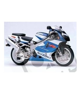 STICKERS KIT Suzuki TL 1000R YEAR 2000 - WHITE BLUE (Compatible Product)