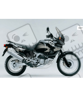 HONDA XRV 750 AFRICA TWIN 2003 - BLACK/GOLD AUTOCOLLANT (Produit compatible)